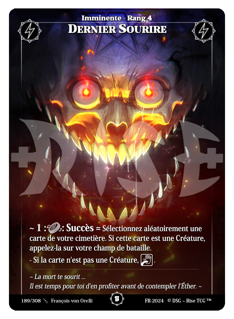 189/308 DERNIER SOURIRE