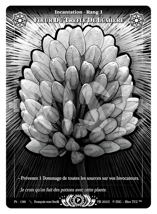 PT 196 Fleur de Tréfle de Lumiére POP 100