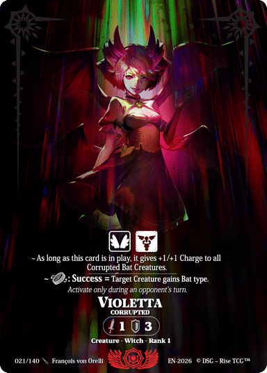 021 Violetta Corrompue Collector