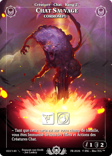 022 Chat Sauvage Corrompu