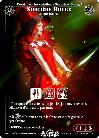 023 Sorcière Rouge Corrompue