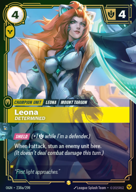 238a/298 Leona, Determined