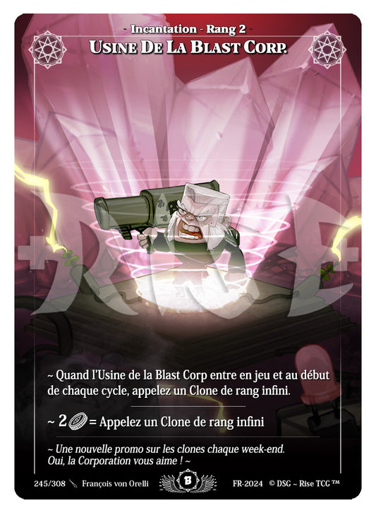 245/308 USINE DE LA BLAST CORP