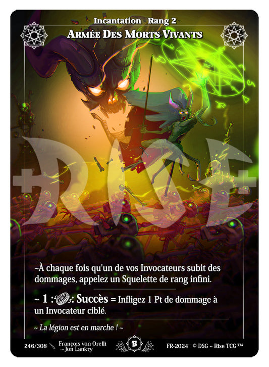 246/308 ARMEE DES MORTS VIVANTS