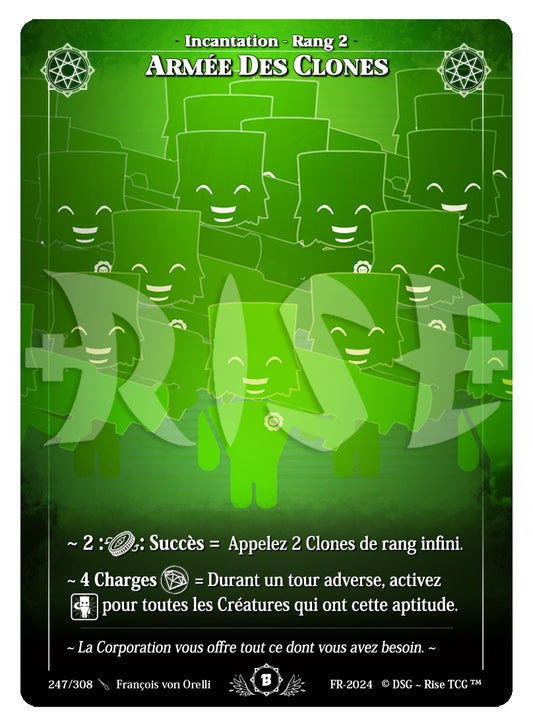 247/308 ARMEE DES CLONES
