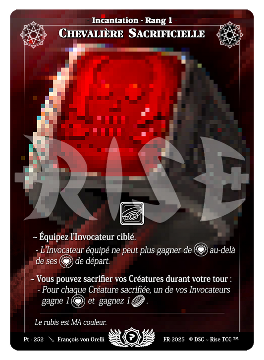 PT 252 Chevaliere Sacrificielle