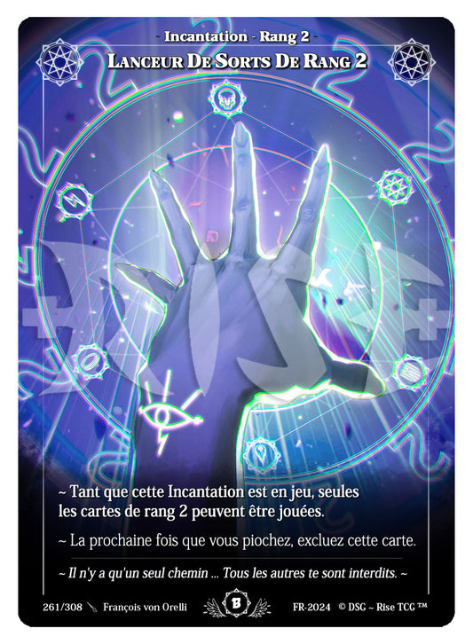 261/308 LANCEUR DE SORT DE RANG 2