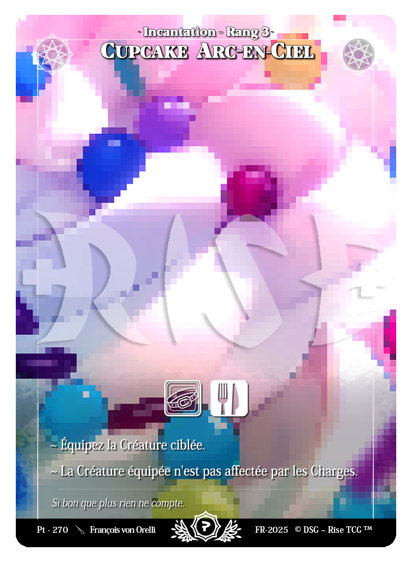 PT 270 Cupcake Arc-En-Ciel