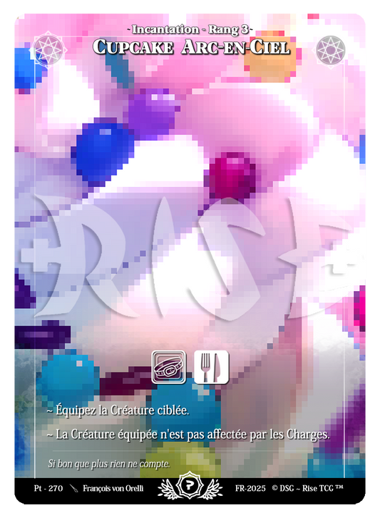 PT 270 Cupcake Arc-En-Ciel