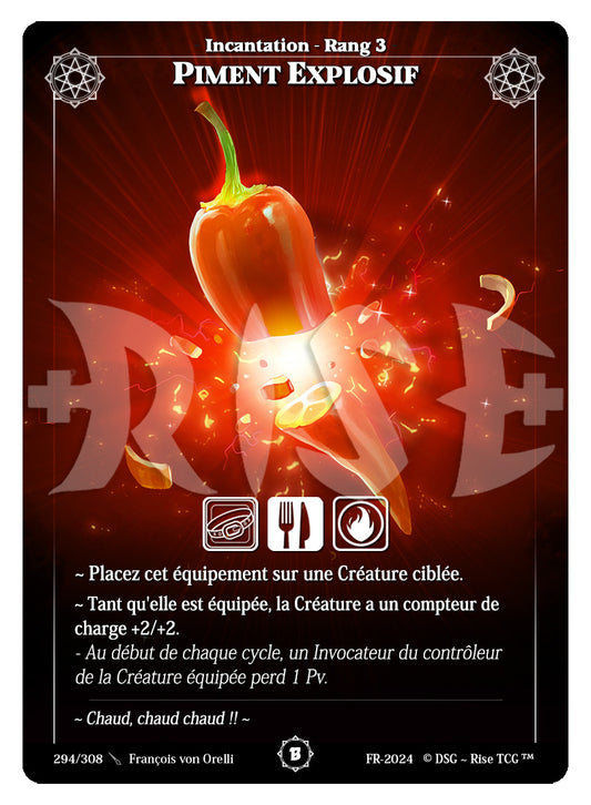 294/308 PIMENT EXPLOSIF