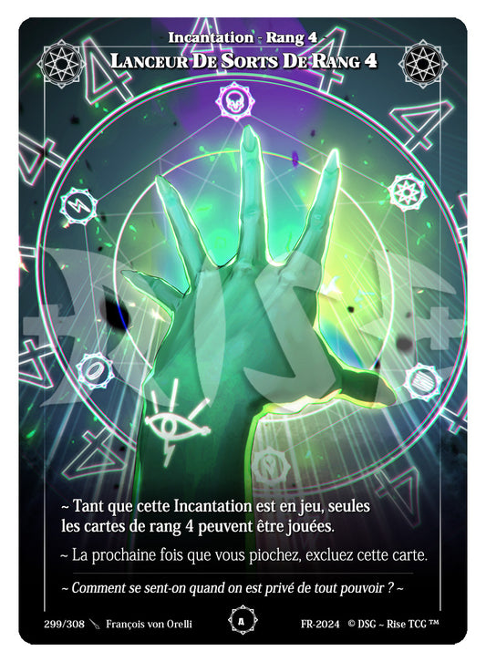 299/308 LANCEUR DE SORT DE RANG 4