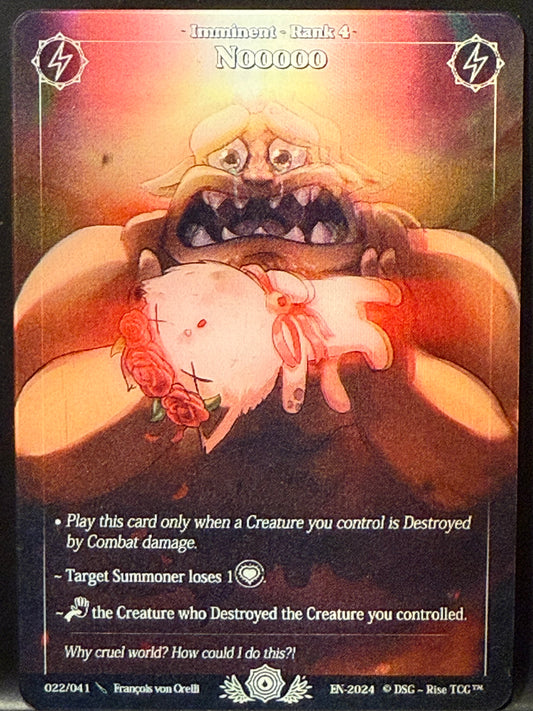 BoxTopper Fresh Non Scellé Nooooo Depth Lenticular