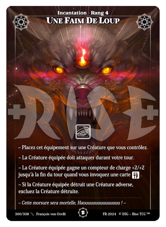 300/308 UNE FAIM DE LOUP