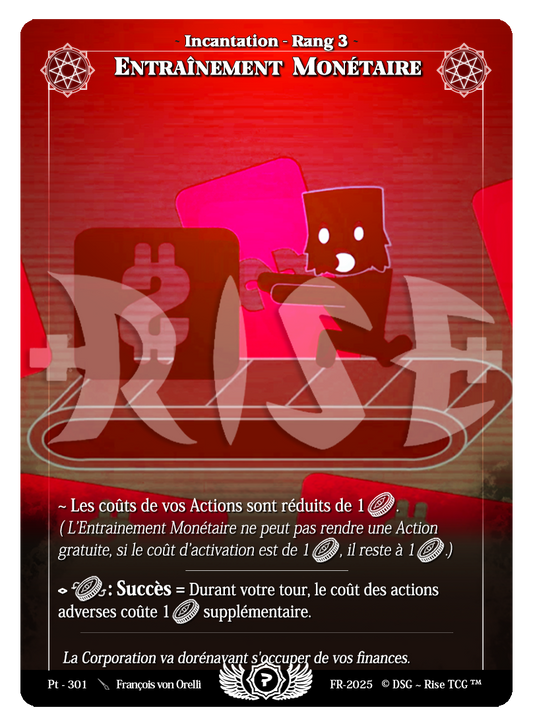 PT 301 Entraînement Monétaire