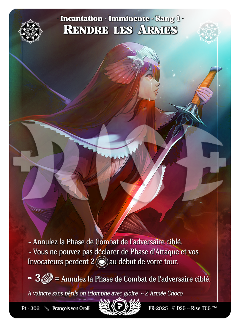 PT 302 Rendre les Armes