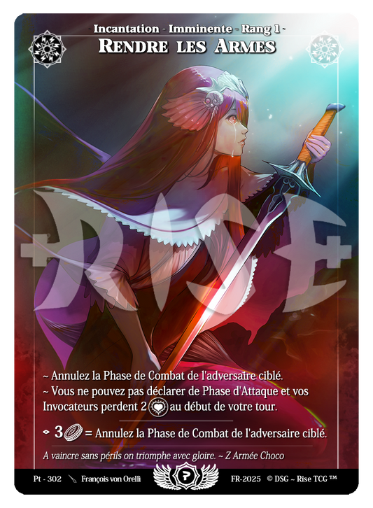 PT 302 Rendre les Armes