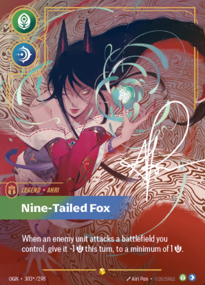 303/298 Ahri, Nine-Tailed Fox SHOWCASE