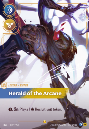 308/298 Viktor, Herald of the Arcane SHOWCASE