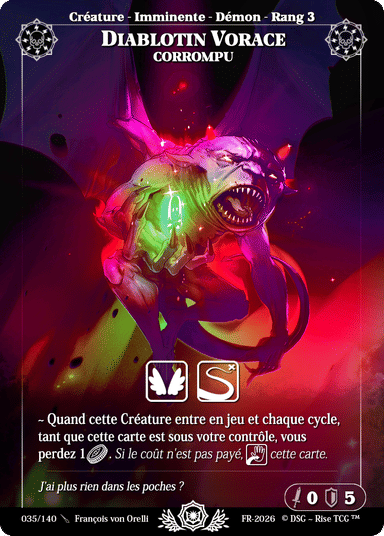 035 Diablotin Vorace Corrompu