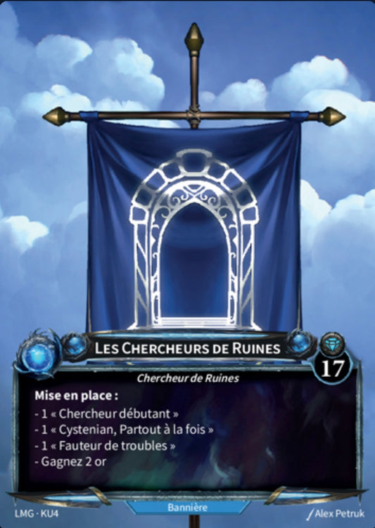 004/300 KU Les Chercheurs de Ruines (Bannière)