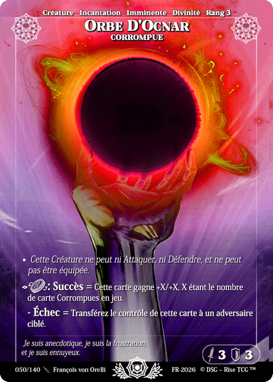 050 Orbe d'Ocnar Corrompu