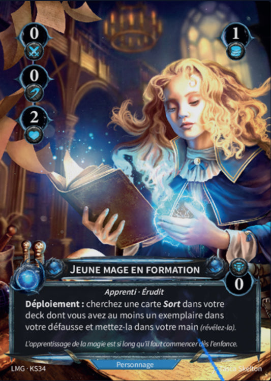034/300 KS Jeune Mage en Formation