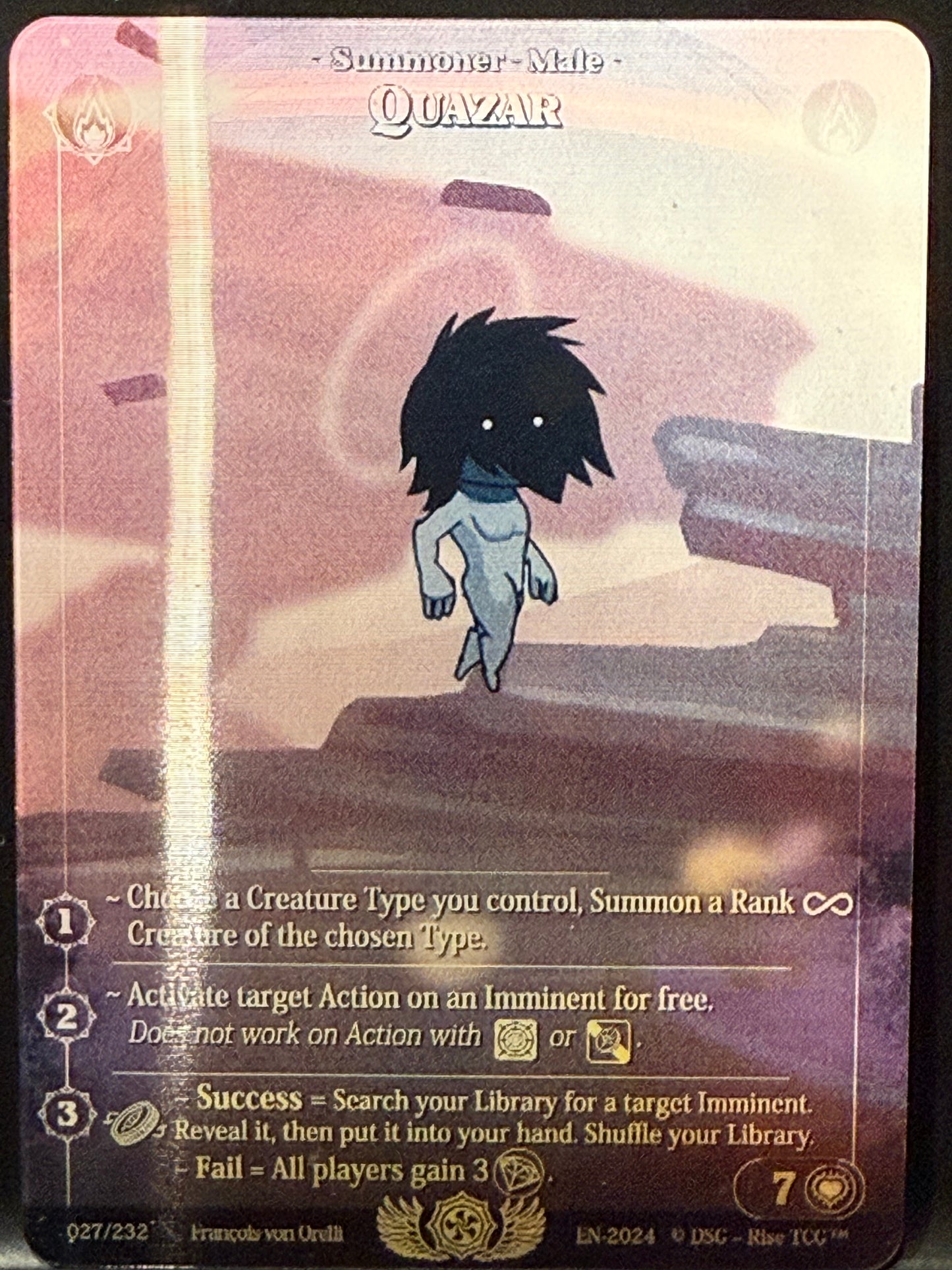 BoxTopper Non Scelle Quazar Depth Lenticular