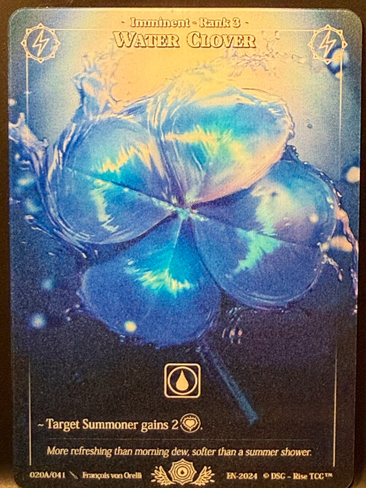 BoxTopper Fresh Non Scellé Water Clover Depth Lenticular
