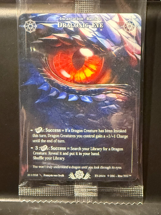 BoxTopper Candypocalypse Scéllé Draconic Eye Depth Lenticular