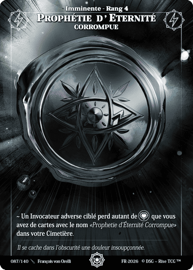 087 Prophétie d'Eternité Corrompue