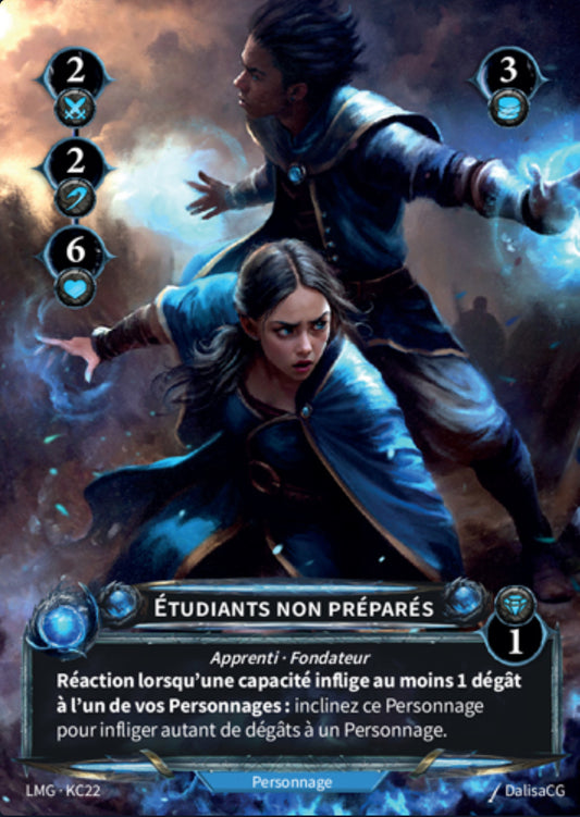 022/300 KC Etudiants Non Préparés