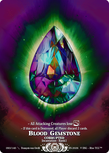 093 Blood Gemstone Corrompue