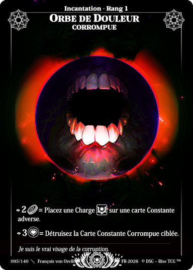 095 Orbe de Douleur Corrompue