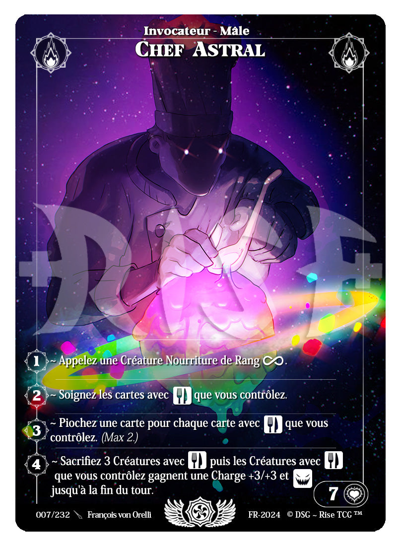 007/232 CHEF ASTRAL CORPS