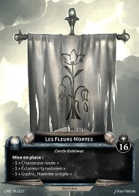 157/300 KU Les Fleurs Mortes (Bannières)