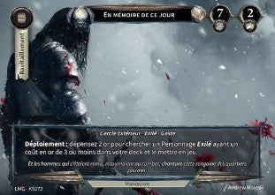 272/300 KS En Mémoire de ce Jour (Manœuvre)
