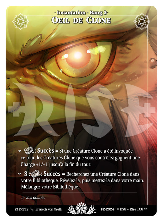 212/232 OEIL DE CLONE