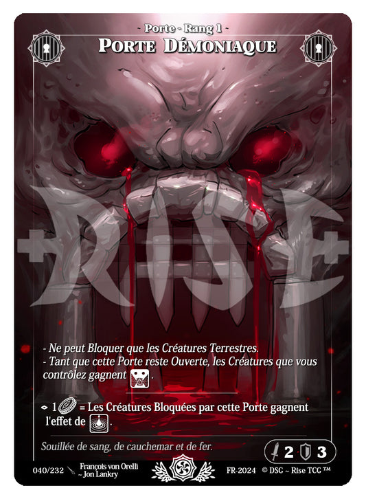 040/232 PORTE DEMONIAQUE
