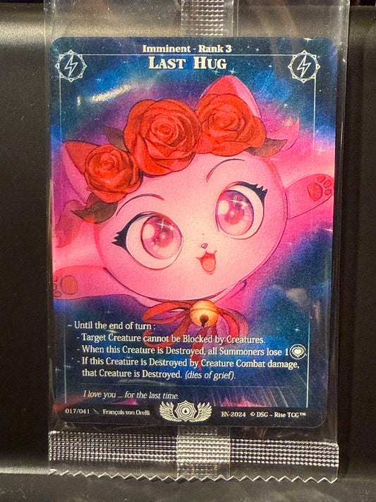BoxTopper Fresh Scellé Last Hug Depth Lenticular