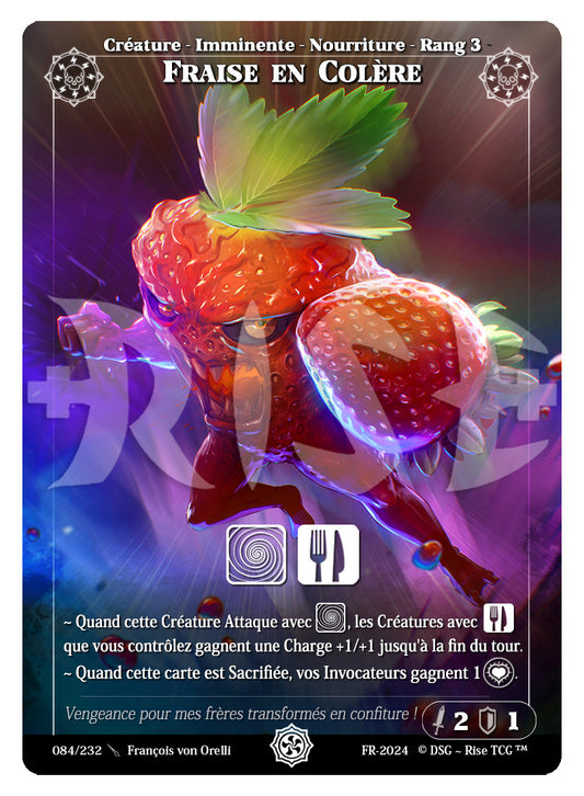 084/232 FRAISE EN COLERE