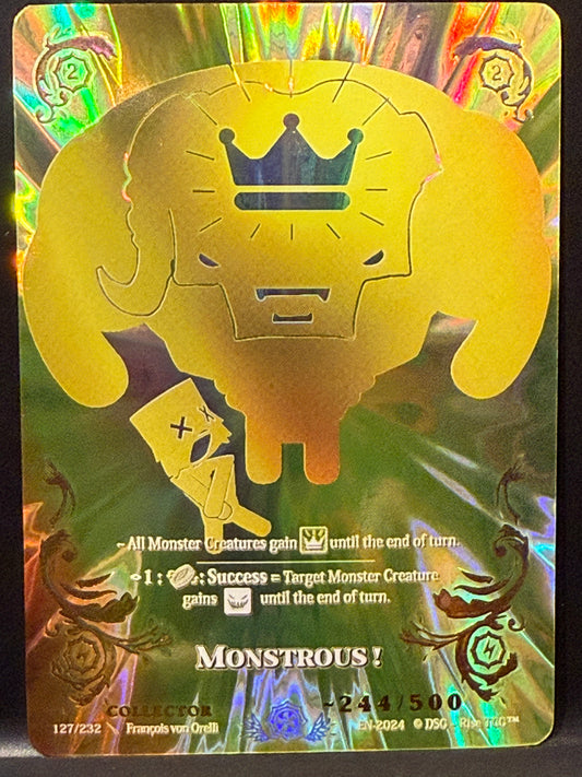 Monstrous! 244/500