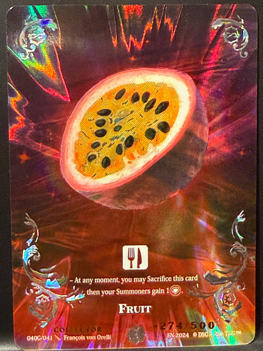 Fruit (Passion) 284/500 (Copie)