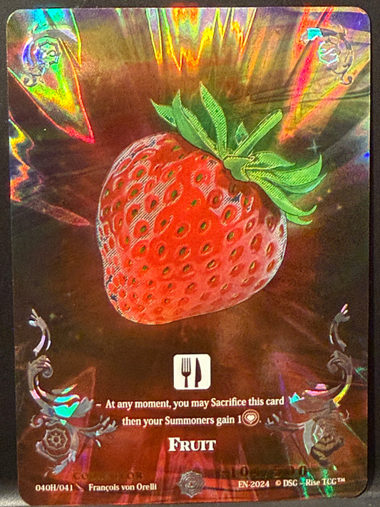Fruit (Fraise) 104/500