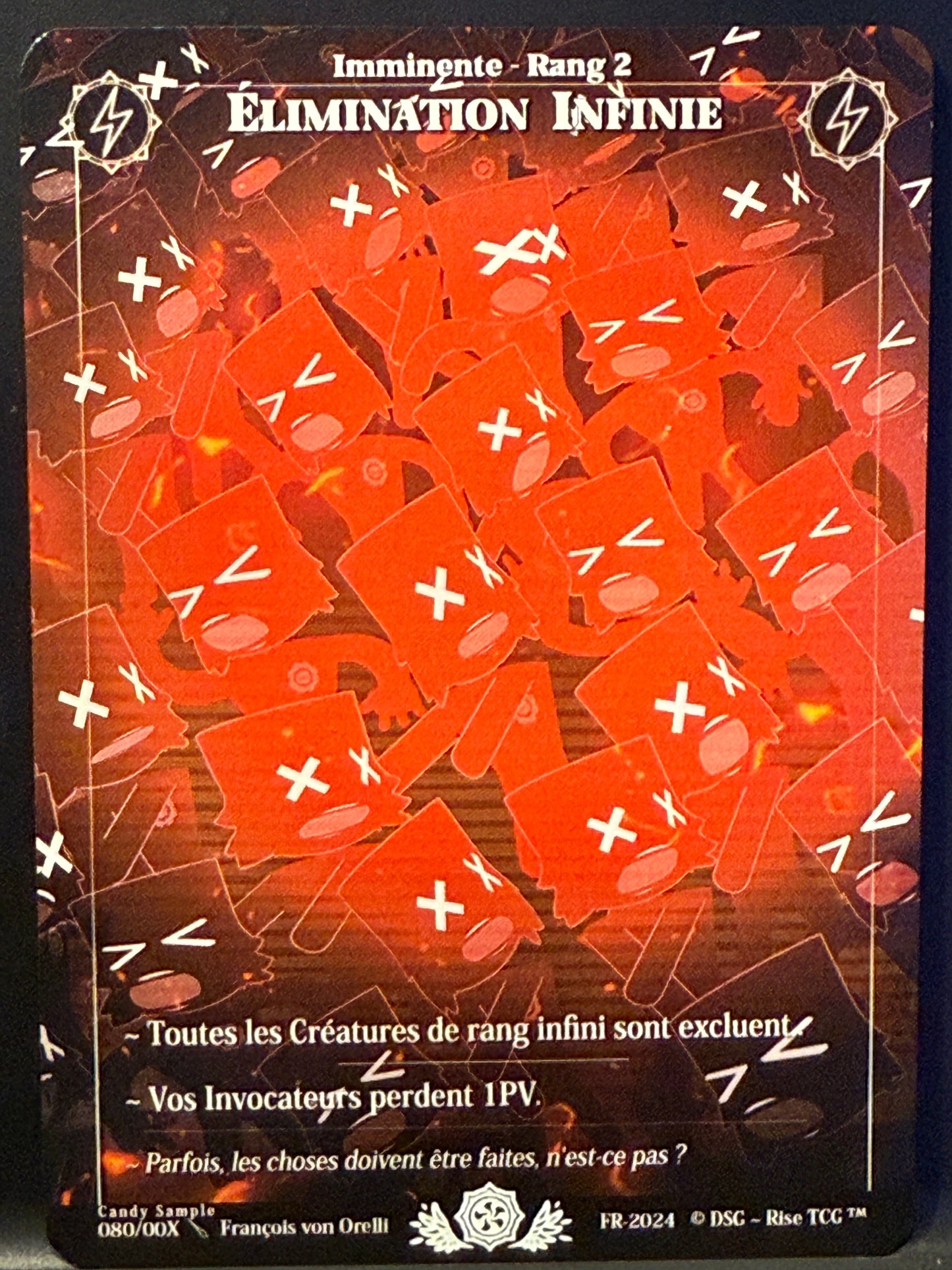 080/00X Elimination Infinie  (fr)