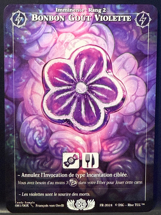 081/00X Bonbon Gout Violette  (fr)