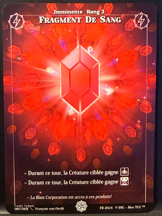 087/00X Fragment de Sang (fr)