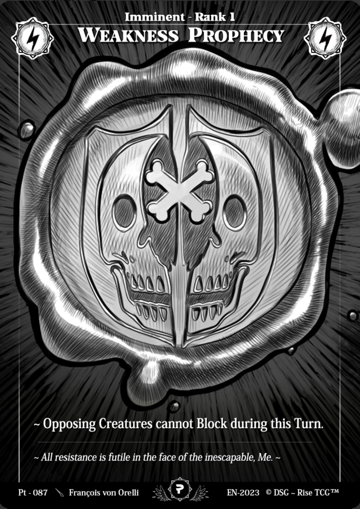 PT 087 WEAKNESS PROPHECY