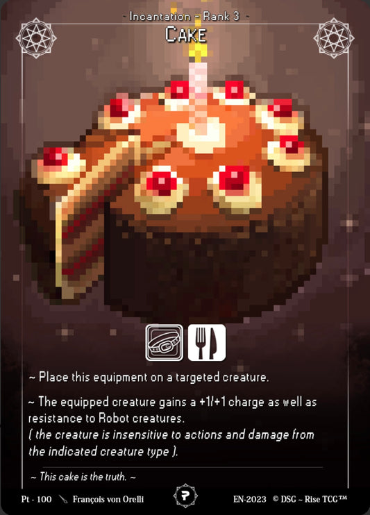 PT 100 CAKE