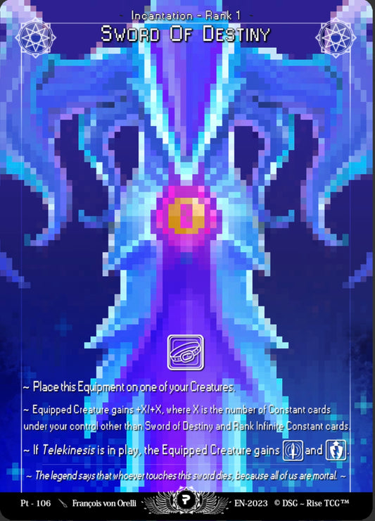 PT 106 SWORD OF DESTINY