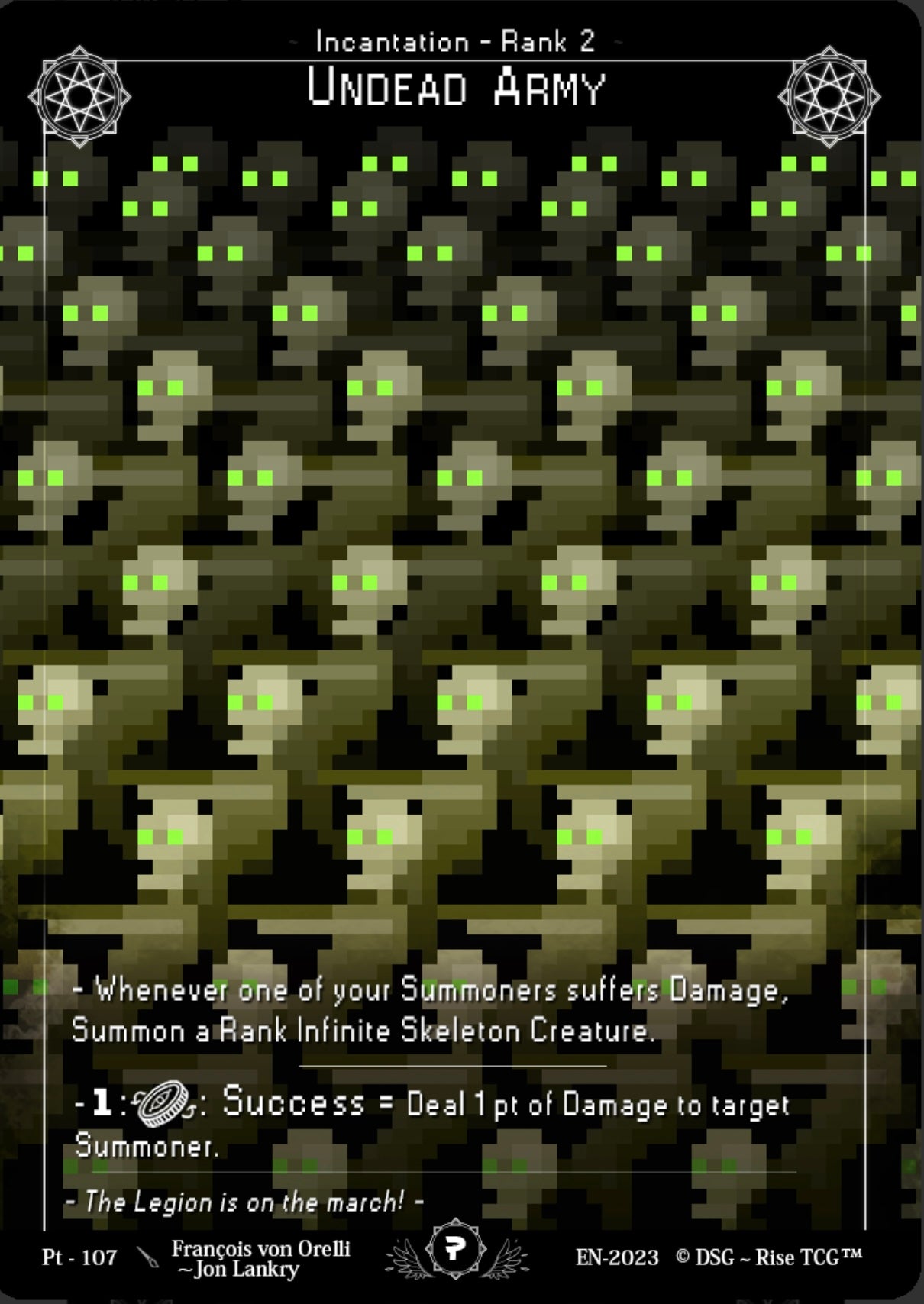 PT 107 UNDEAD ARMY